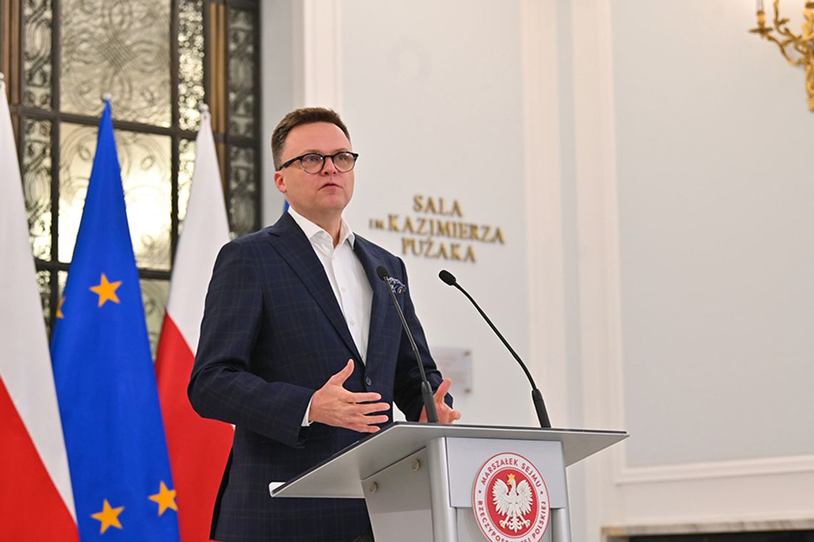 Szymon Hołownia do Mateusza Morawieckiego: niech pan zakończy tę farsę i pozwoli sformować rząd