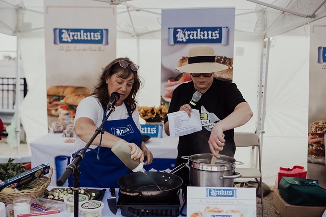 Szynka Krakus dołączyła do festynu kulinarnego podczas Taste of Polonia z wielokrotnie nagradzaną szefową kuchni Gale Gand