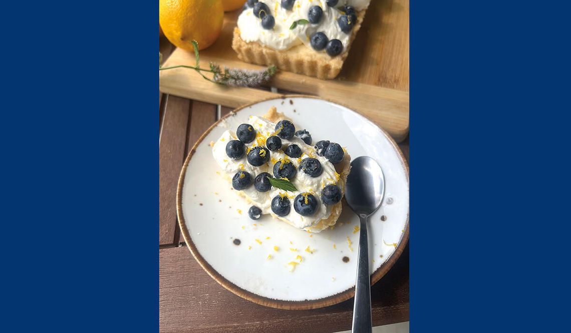 Tarta lemon curd