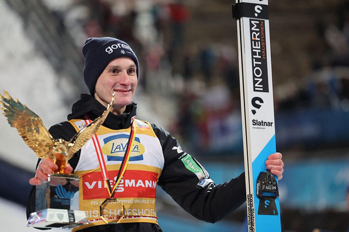 TCS - Kot 17. w Bischofshofen, wygrał Tschofenig, a Prevc zdobył Złotego Orła TCS - Kot 17. w Bischofshofen, wygrał Tschofenig, a Prevc zdobył Złotego Orła