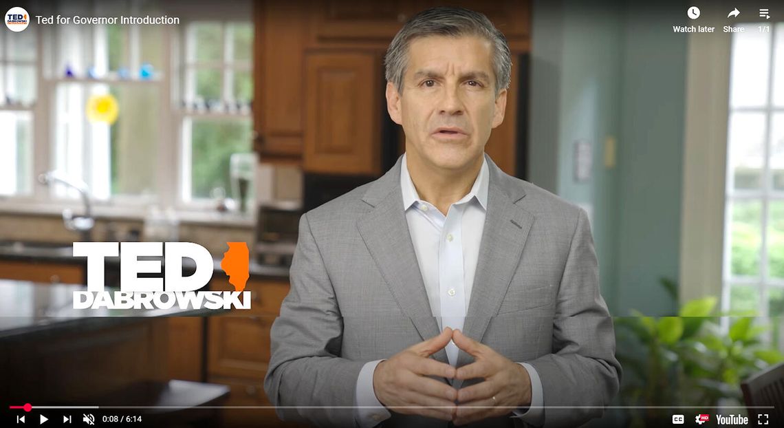 Ted Dabrowski rzuca wyzwanie Pritzkerowi – ogłasza start w wyborach na gubernatora Ted Dabrowski rzuca wyzwanie Pritzkerowi – ogłasza start w wyborach na gubernatora