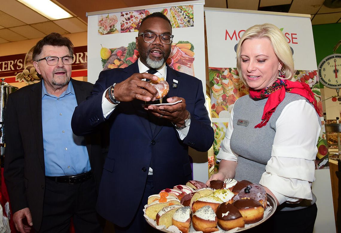 Tłusty czwartek z burmistrzem Chicago