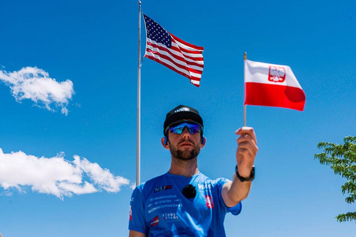Tomasz Sobania pobije w sobotę rekord świata, biegnąc przez USA