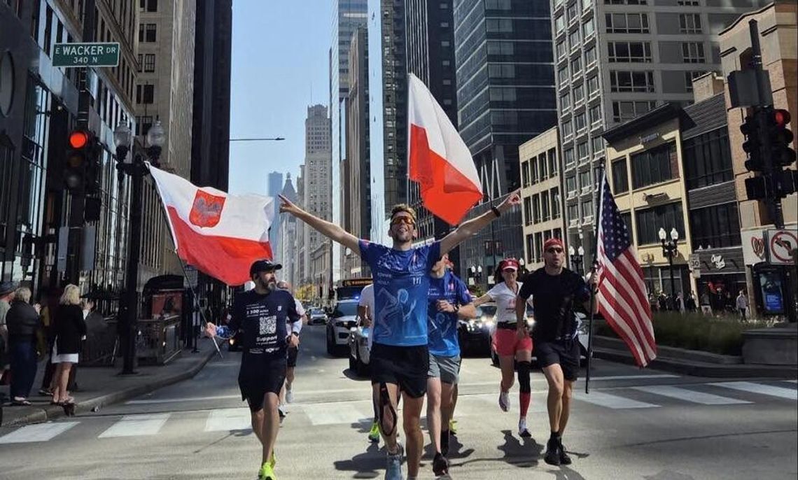 Tomasz Sobania przebiegł 50 maratonów w 49 dni w USA