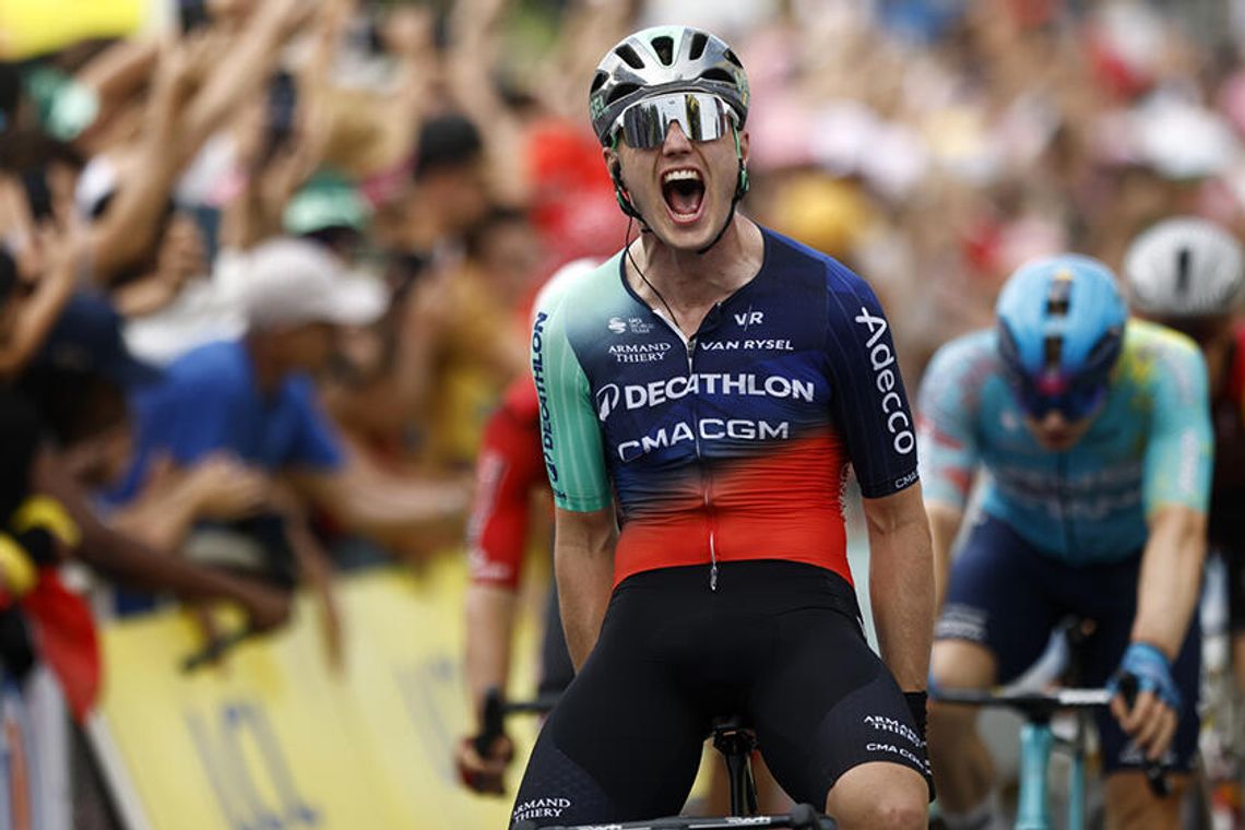 Tour de France - Kooij wygrał 5. etap, Traeen nadal liderem Tour de France - Kooij wygrał 5. etap, Traeen nadal liderem