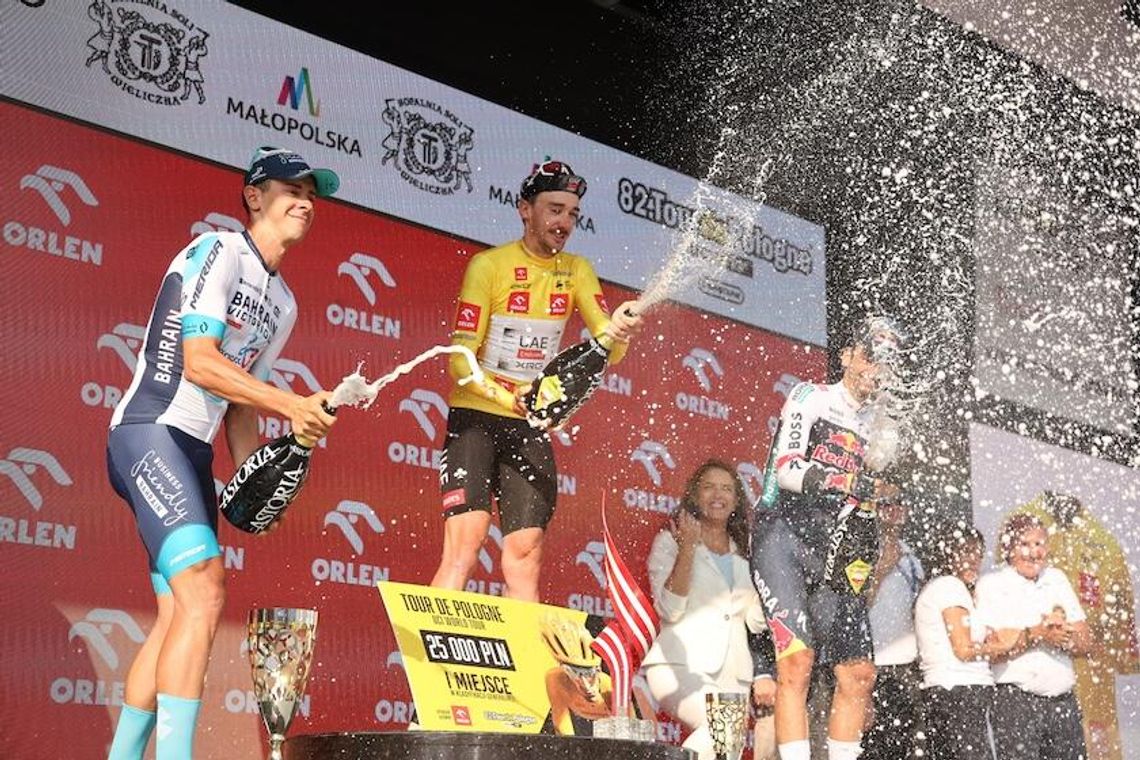 Amerykański kolarz Brandon McNulty zwycięzcą wyścigu Tour de Pologne Amerykański kolarz Brandon McNulty zwycięzcą wyścigu Tour de Pologne