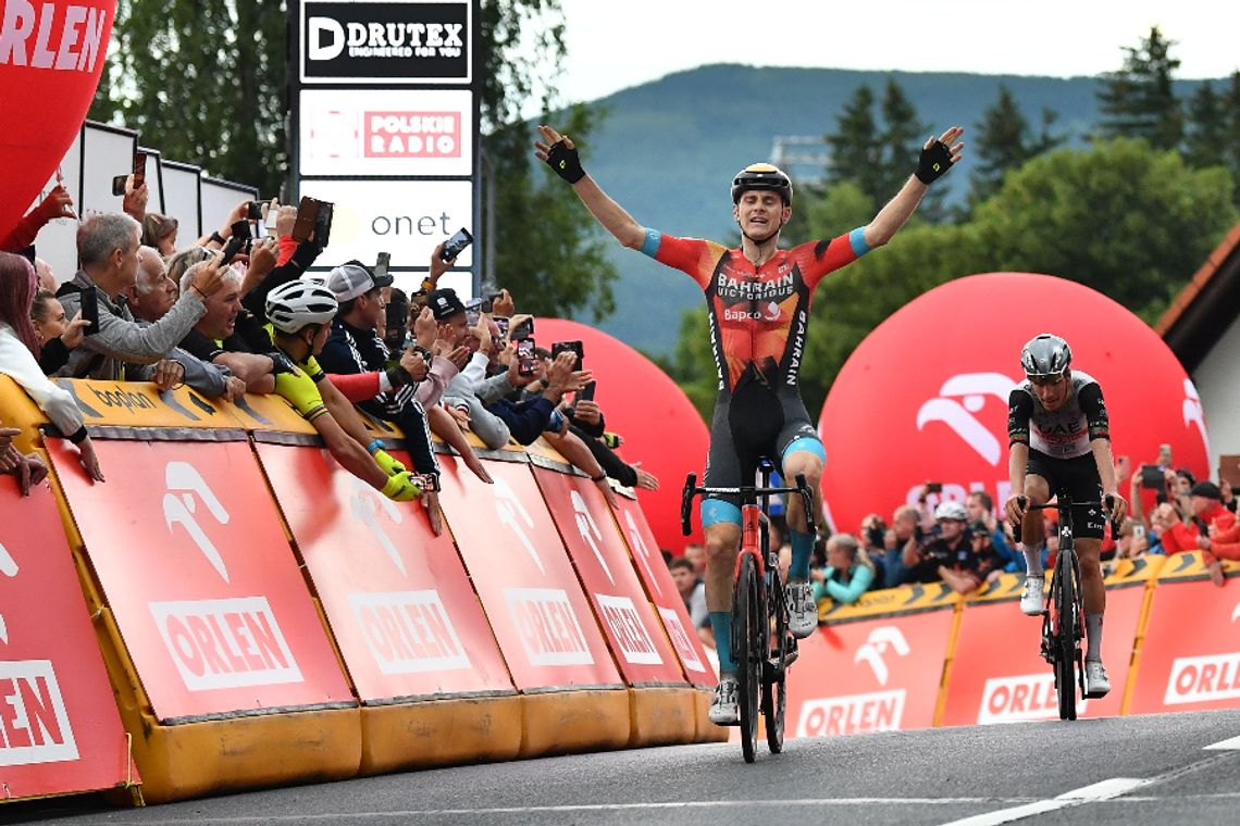 Tour de Pologne - Mohoric wygrał w Karpaczu, Kwiatkowski trzeci