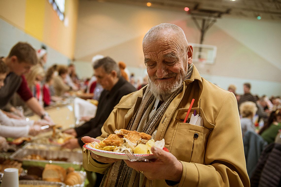 Tradycyjna wigilia na Jackowie dla  samotnych i bezdomnych