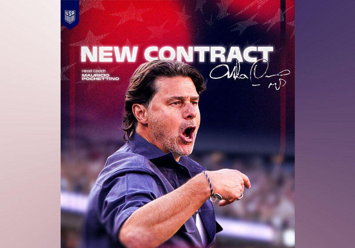 Trener piłkarzy USA Mauricio Pochettino przedłużył kontrakt Trener piłkarzy USA Mauricio Pochettino przedłużył kontrakt