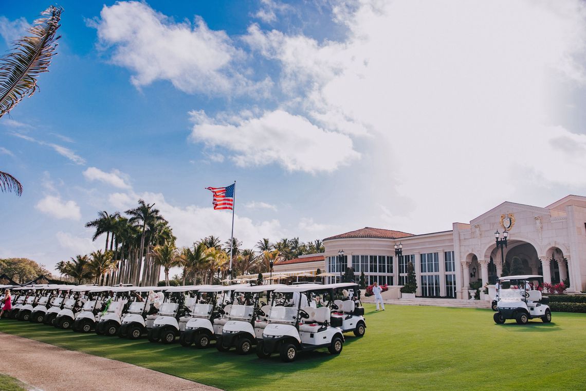 Trump chce przekształcić swój klub golfowy na Florydzie w ośrodek prezydencki