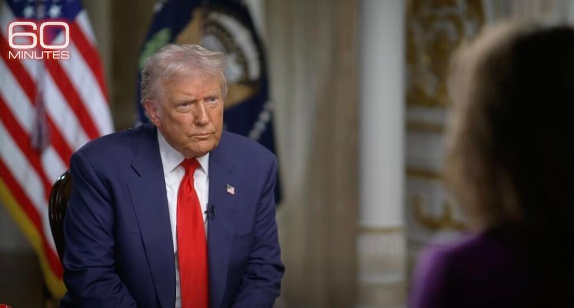 Trump dla CBS: naloty imigracyjne „nie posunęły się wystarczająco daleko” Trump dla CBS: naloty imigracyjne „nie posunęły się wystarczająco daleko”