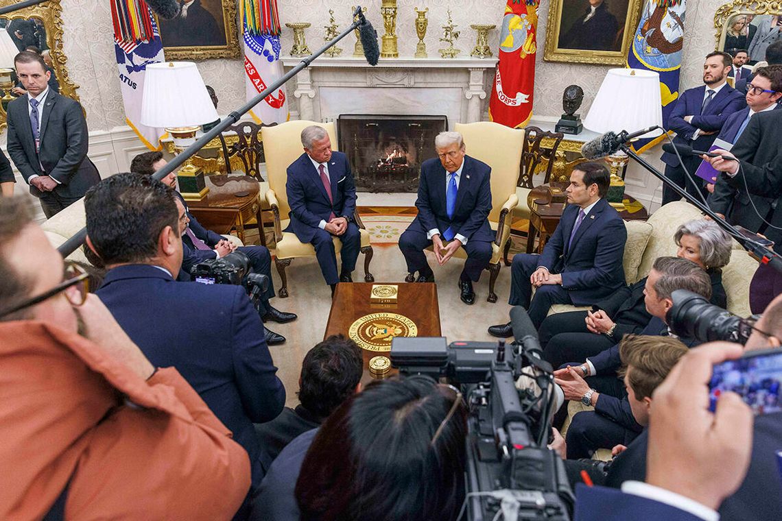 Trump na spotkaniu z królem Jordanii: nie kupimy Strefy Gazy, będziemy ją po prostu mieć