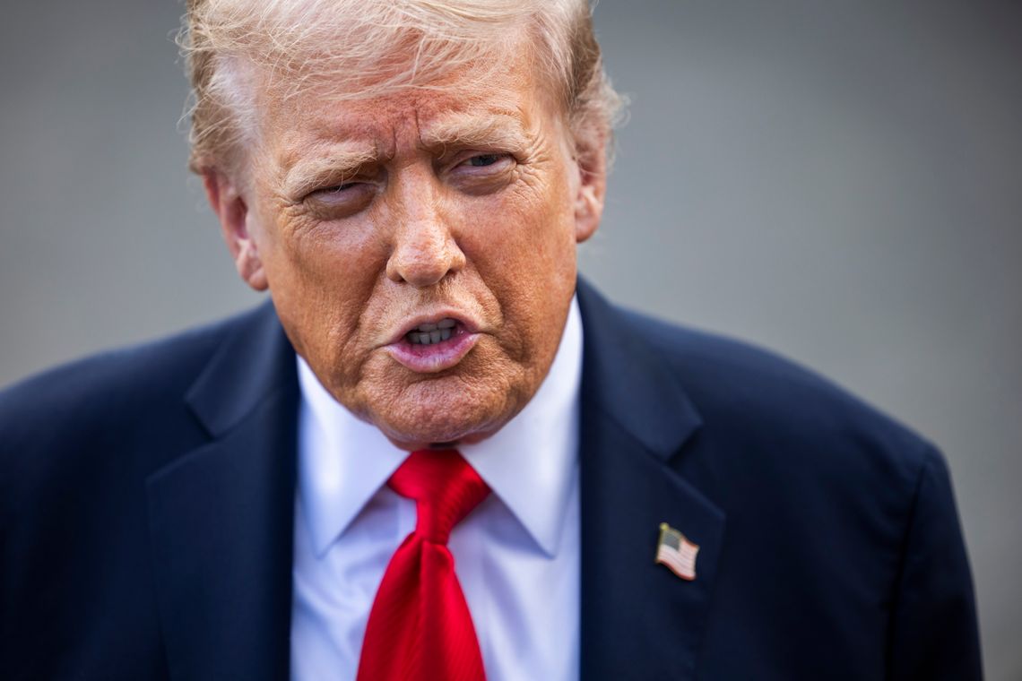 Trump o dronach nad Polską: to mógł być błąd