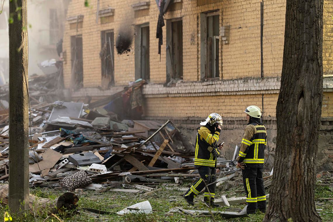 Trump o rosyjskim bombardowaniu Kijowa: Władimirze, przestań!