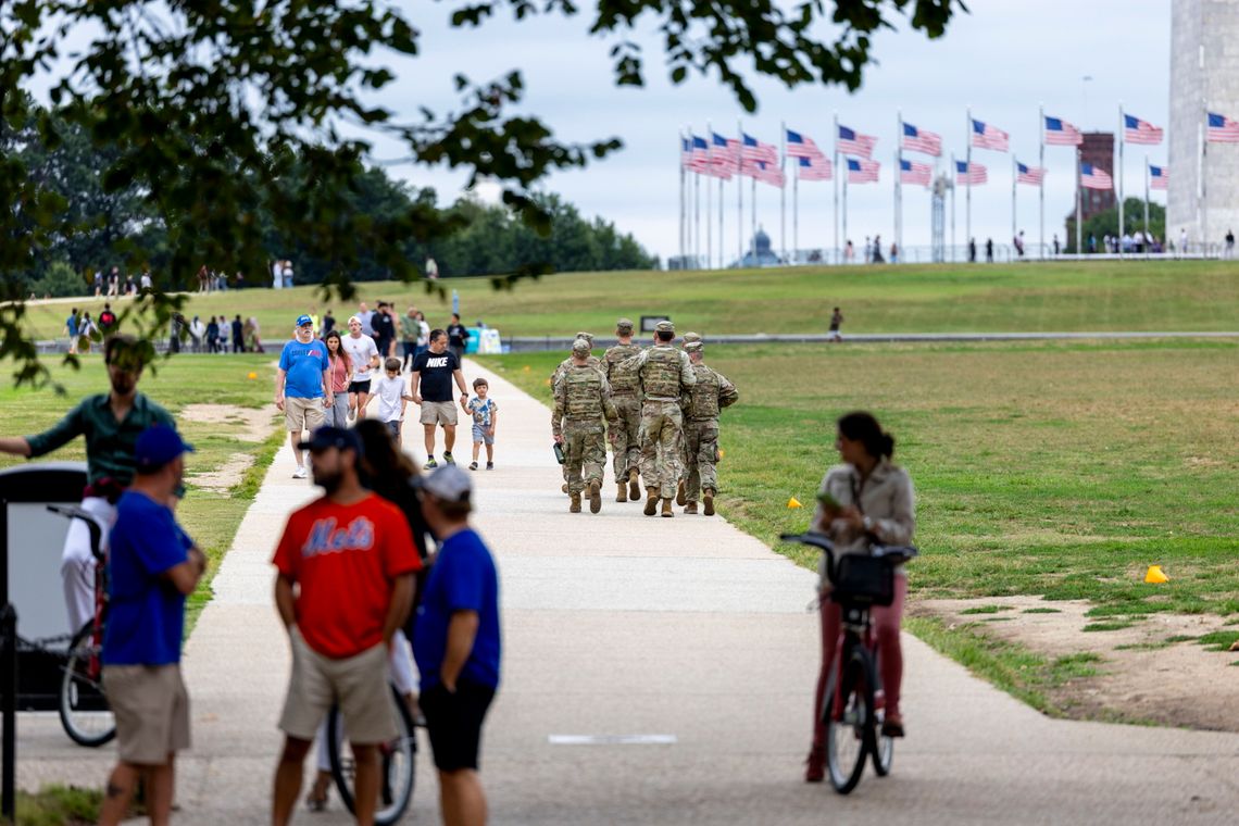 Trump ogłosił, że będzie wieczorem patrolował ulice Waszyngtonu