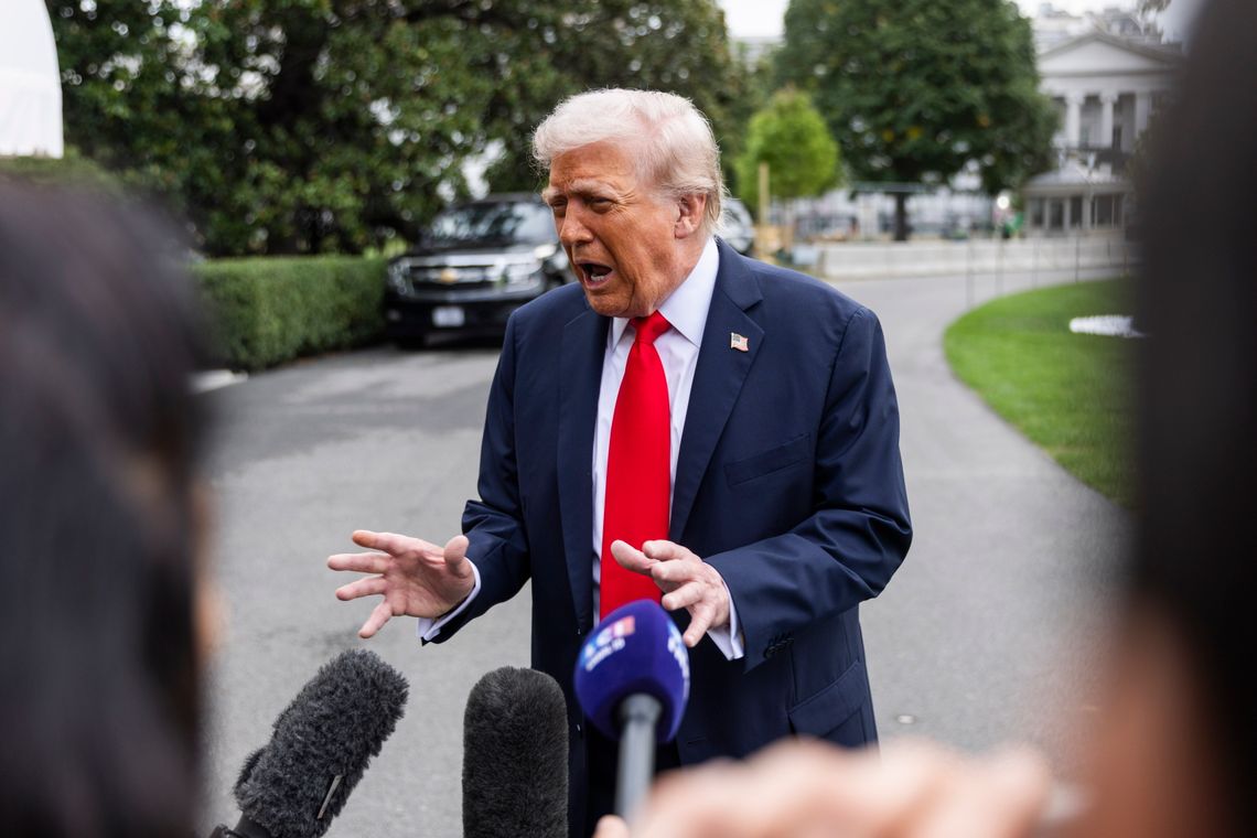 Trump powiedział dziennikarzowi z Australii, że szkodzi swemu krajowi, zadając niewygodne pytanie