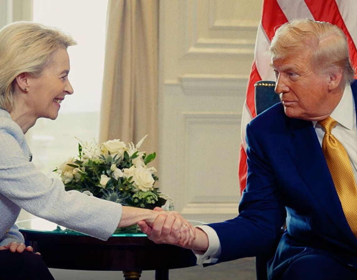 Trump: USA i UE osiągnęły porozumienie handlowe obejmujące 15-procentowe cła