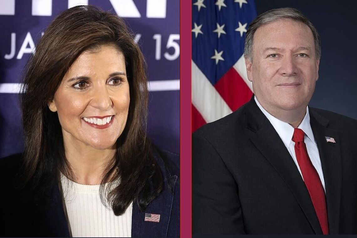 Nikky Haley, Mike Pompeo