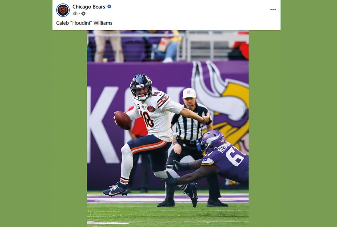 Trwa zwycięska passa Bears