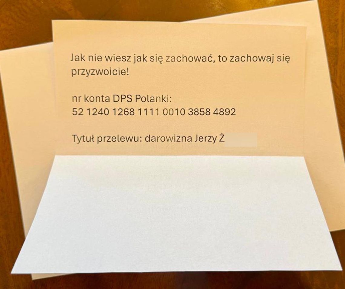 Trzaskowski: w kopercie do Nawrockiego był numer konta DPS, w którym przebywa Jerzy Ż.
