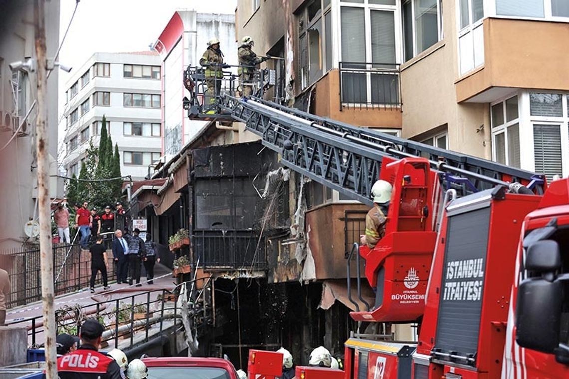 Turcja. Do 29 wzrosła liczba ofiar śmiertelnych pożaru w Stambule