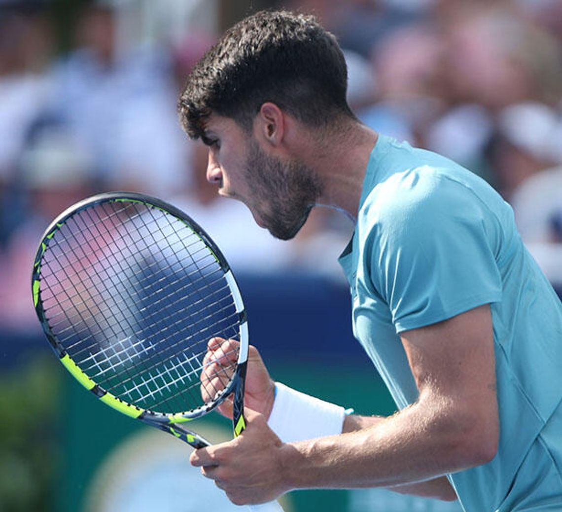 Turniej ATP w Cincinnati - krecz Sinnera, tytuł dla Alcaraza