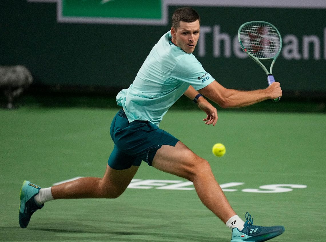 Turniej ATP w Indian Wells - Hurkacz przegrał z Monfilsem w drugiej rundzie