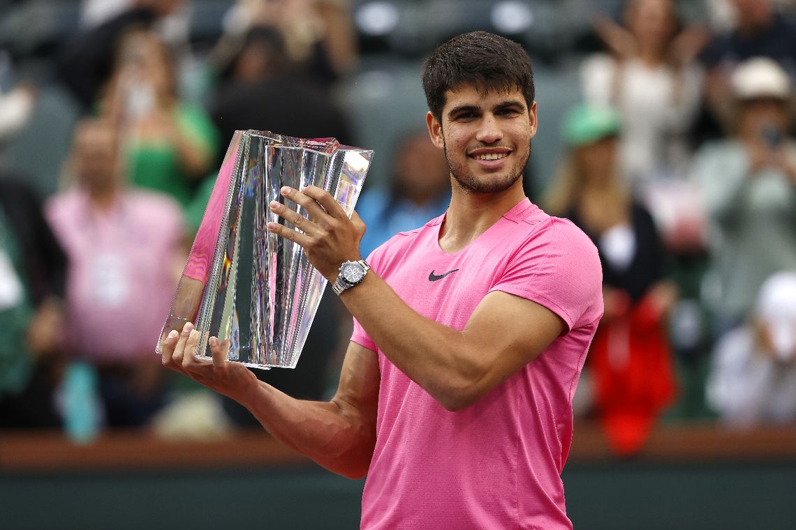 Turniej ATP w Indian Wells - podwójny sukces Alcaraza, przerwana seria Miedwiediewa