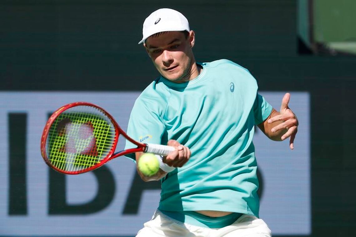 Turniej ATP w Indian Wells - porażka Majchrzaka z Djokoviciem w drugiej rundzie