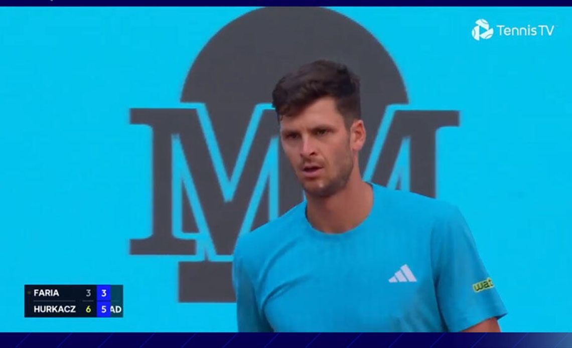 Turniej ATP w Madrycie - Hurkacz awansował do drugiej rundy