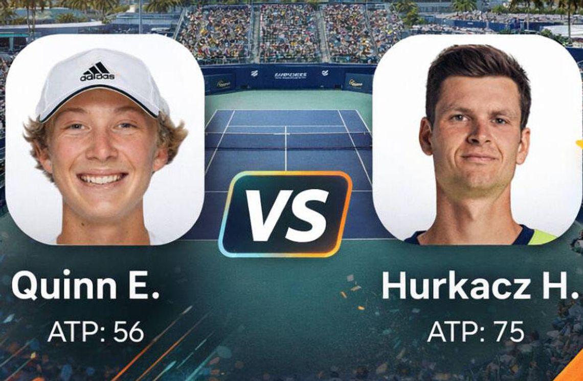 Turniej ATP w Miami - kolejna porażka Hurkacza