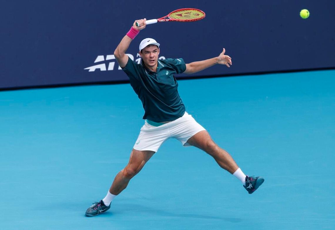 Turniej ATP w Miami - porażka Majchrzaka w trzeciej rundzie