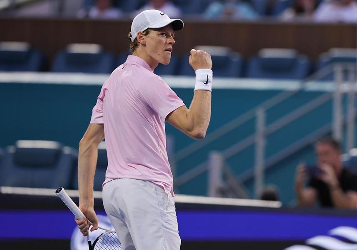 Turniej ATP w Miami - Sinner jak Sabalenka Turniej ATP w Miami - Sinner jak Sabalenka