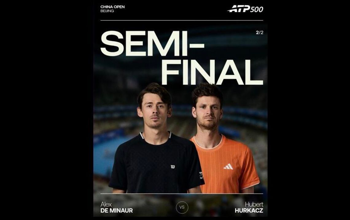 Turniej ATP w Pekinie - Hurkacz wygrał po raz 250. i jest w półfinale Turniej ATP w Pekinie - Hurkacz wygrał po raz 250. i jest w półfinale