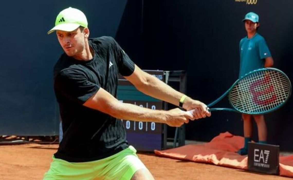 Turniej ATP w Rzymie - Hurkacz awansował do 1/8 finału