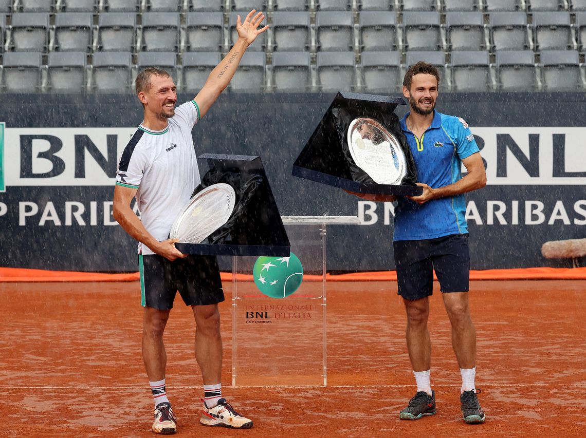 Turniej ATP w Rzymie - Zieliński i Nys zwyciężyli w deblu