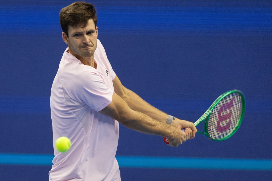 Turniej ATP w Szanghaju - Hurkacz: mecz z Djokoviciem będzie ciekawym wyzwaniem Turniej ATP w Szanghaju - Hurkacz: mecz z Djokoviciem będzie ciekawym wyzwaniem