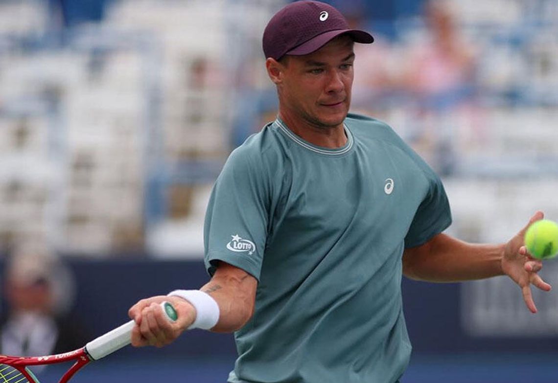 Turniej ATP w Waszyngtonie - Majchrzak odpadł w 2. rundzie