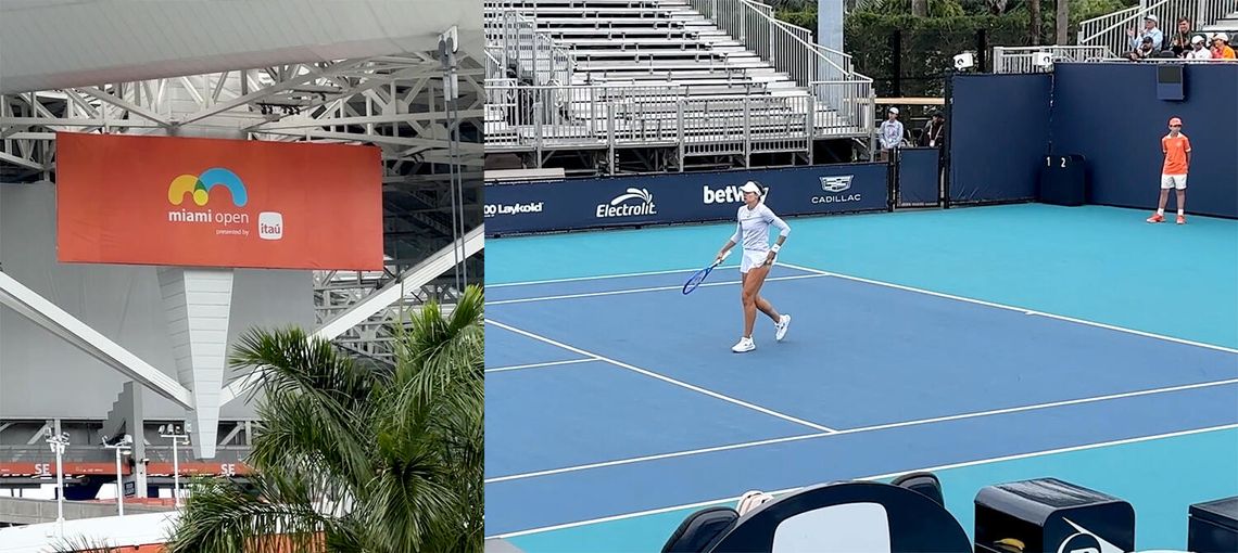 Turniej tenisowy Miami Open (WIDEO)