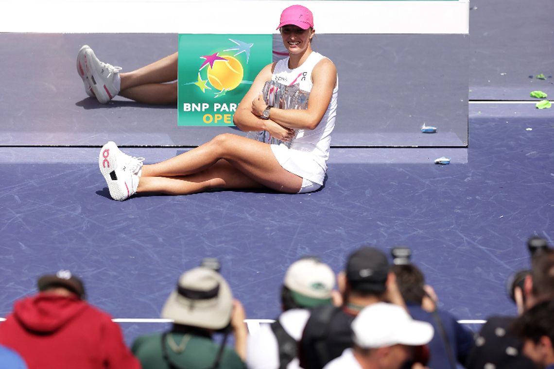 Turniej w Indian Wells - Ameryka z uznaniem o Świątek