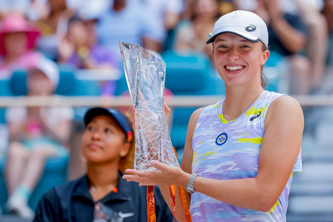 Turniej WTA i ATP w Miami - miłe wspomnienia, ale trudne zadanie Świątek i Hurkacza