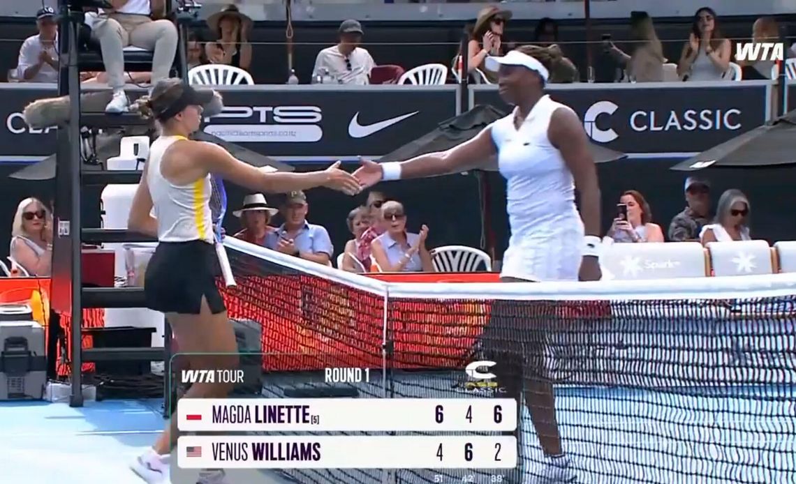 Turniej WTA w Auckland - Linette wygrała z Williams Turniej WTA w Auckland - Linette wygrała z Williams