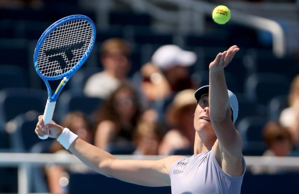 Turniej WTA w Cincinnati - awans Świątek do trzeciej rundy Turniej WTA w Cincinnati - awans Świątek do trzeciej rundy