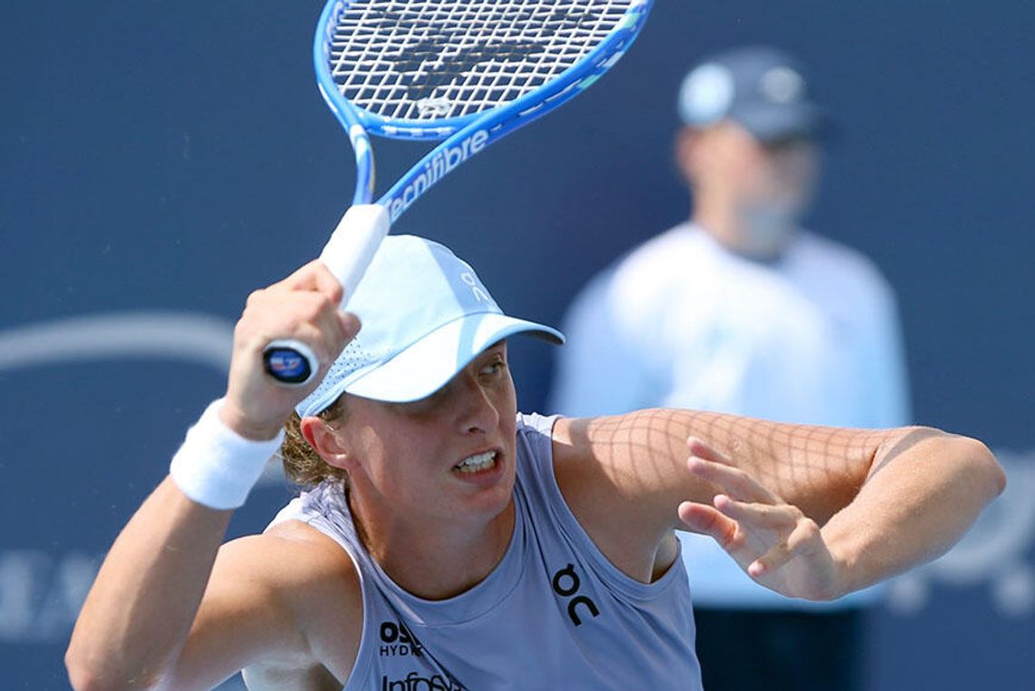 Turniej WTA w Cincinnati - Iga Świątek w ćwierćfinale Turniej WTA w Cincinnati - Iga Świątek w ćwierćfinale