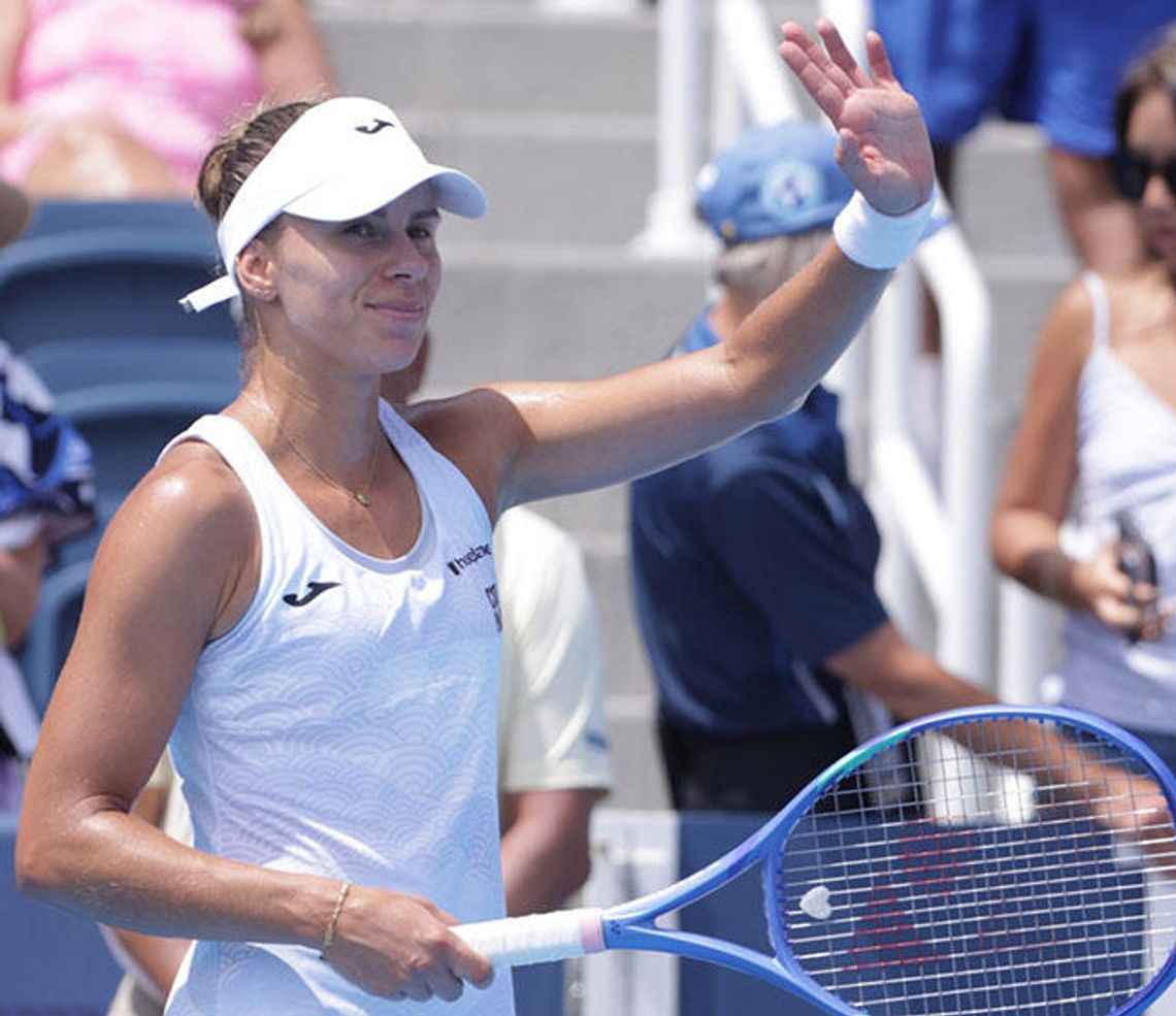 Turniej WTA w Cincinnati - Linette wyeliminowała Pegulę i zagra w 1/8 finału Turniej WTA w Cincinnati - Linette wyeliminowała Pegulę i zagra w 1/8 finału