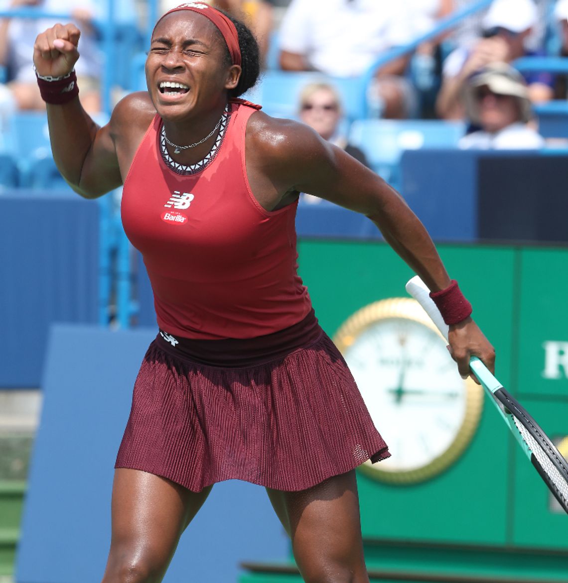 Turniej WTA w Cincinnati - porażka Świątek w półfinale z Gauff