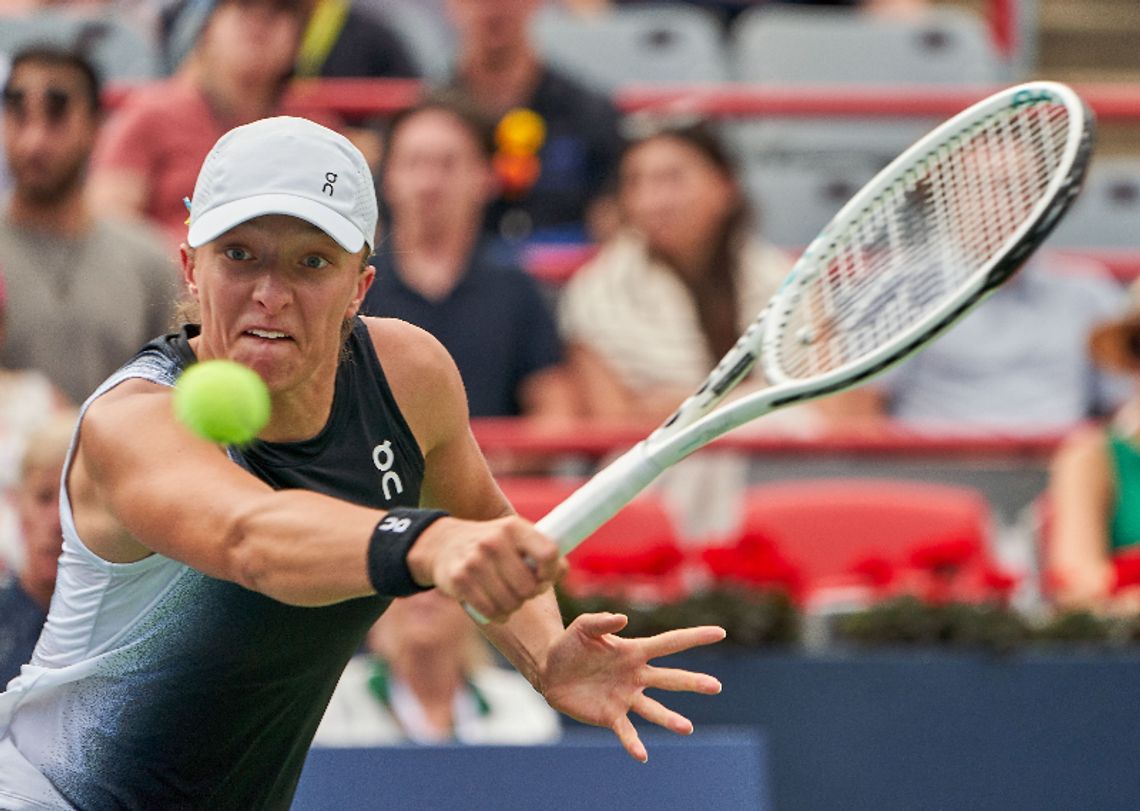 Turniej WTA w Cincinnati - szybki awans Świątek do 1/8 finału. Collins rozgromiona