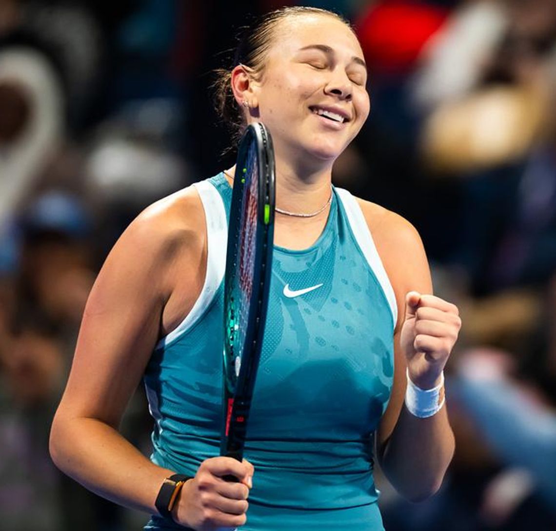 Turniej WTA w Dausze - Anisimova pokonała Ostapenko w finale