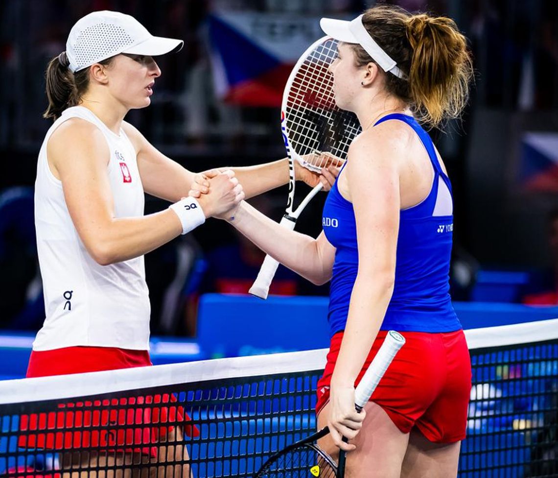 Turniej WTA w Dausze - Noskova rywalką Świątek w trzeciej rundzie