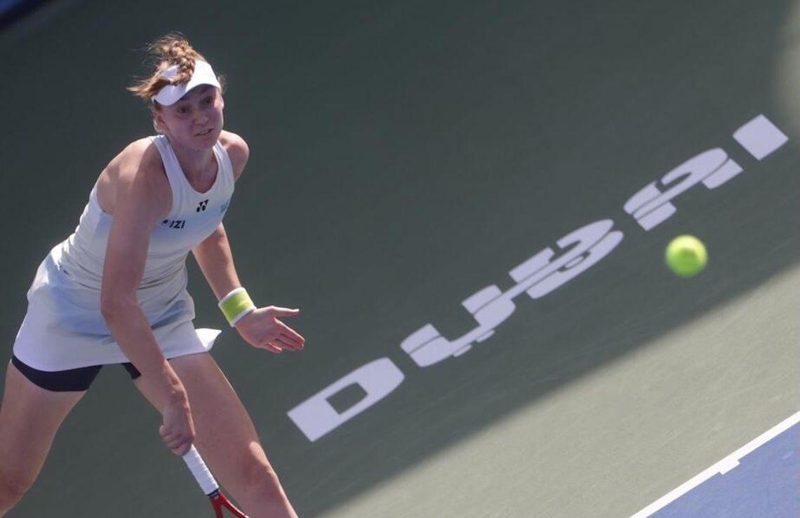 Turniej WTA w Dubaju - krecz Rybakiny, Świątek utrzyma drugie miejsce w rankingu